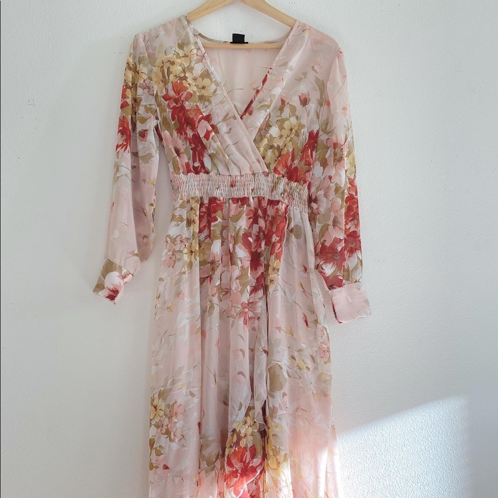 Kate & Lily sheer dress size 6